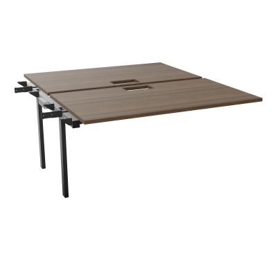 BENCH SUIVANT CONECT L140XP165CM-2 PLAT EP25MM NS TRAPPES -PIET INTERM. CARRE N6 SG