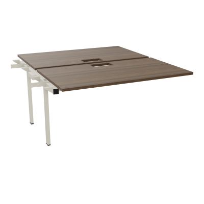 BENCH SUIVANT CONECT L140XP165CM-2 PLAT EP25MM NS TRAPPES -PIET INTERM. CARRE N6 ZC