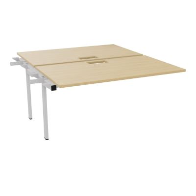 BENCH SUIVANT CONECT L140XP165CM-2 PLAT EP25MM NS TRAPPES -PIET INTERM. CARRE   R1 SD