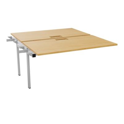 BENCH SUIVANT CONECT L140XP165CM-2 PLAT EP25MM NS TRAPPES -PIET INTERM. CARRE   R5 SA
