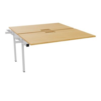 BENCH SUIVANT CONECT L140XP165CM-2 PLAT EP25MM NS TRAPPES -PIET INTERM. CARRE   R5 SD