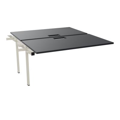 BENCH SUIVANT CONECT L140XP165CM-2 PLAT EP25MM NS TRAPPES -PIET INTERM. CARRE   R9 ZC