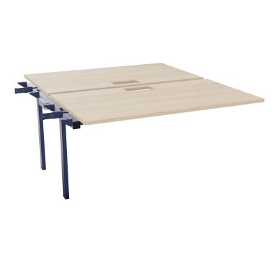 CONECT BENCH SUIVANT L140XP165CM-2 PLAT EP25MM SANS TRAPPES RZ-PIET INTERM. CARRE X4