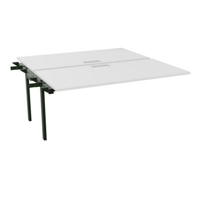 BENCH SUIVANT CONECT L160XP165CM-2 PLAT EP25MM NS TRAPPES -PIET INTERM. CARRE MG ST