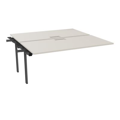 BENCH SUIVANT CONECT L160XP165CM-2 PLAT EP25MM NS TRAPPES -PIET INTERM. CARRE N5 SC