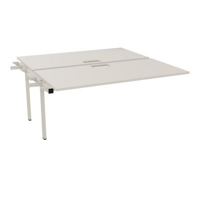 BENCH SUIVANT CONECT L160XP165CM-2 PLAT EP25MM NS TRAPPES -PIET INTERM. CARRE N5 ZC
