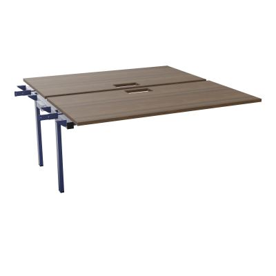 BENCH SUIVANT CONECT L160XP165CM-2 PLAT EP25MM NS TRAPPES -PIET INTERM. CARRE N6 X4