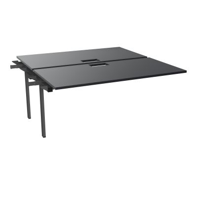 BENCH SUIVANT CONECT L160XP165CM-2 PLAT EP25MM NS TRAPPES -PIET INTERM. CARRE   R9 SC