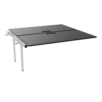 BENCH SUIVANT CONECT L160XP165CM-2 PLAT EP25MM NS TRAPPES -PIET INTERM. CARRE   R9 SD
