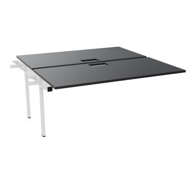 BENCH SUIVANT CONECT L160XP165CM-2 PLAT EP25MM NS TRAPPES -PIET INTERM. CARRE   R9 SO