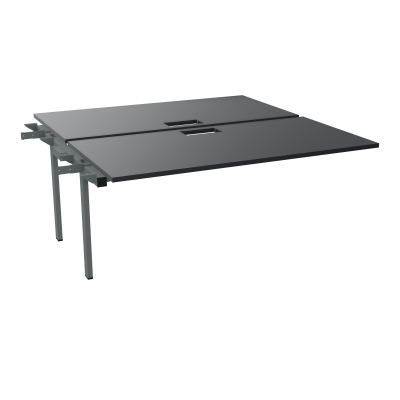 BENCH SUIVANT CONECT L160XP165CM-2 PLAT EP25MM NS TRAPPES -PIET INTERM. CARRE   R9 SU