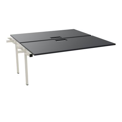 BENCH SUIVANT CONECT L160XP165CM-2 PLAT EP25MM NS TRAPPES -PIET INTERM. CARRE   R9 ZC
