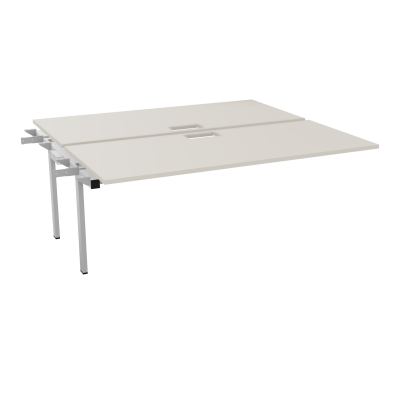 BENCH SUIVANT CONECT L180XP165CM-2 PLAT EP25MM NS TRAPPES -PIET INTERM. CARRE N5 SA