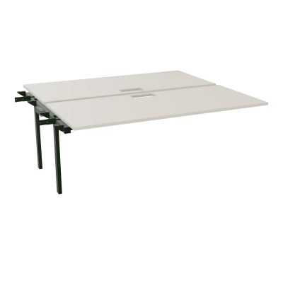 BENCH SUIVANT CONECT L180XP165CM-2 PLAT EP25MM NS TRAPPES -PIET INTERM. CARRE N5 ST