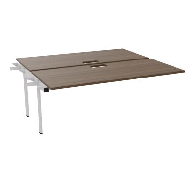 BENCH SUIVANT CONECT L180XP165CM-2 PLAT EP25MM NS TRAPPES -PIET INTERM. CARRE N6 SD