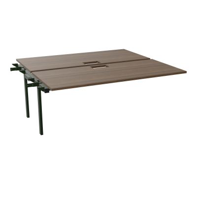 BENCH SUIVANT CONECT L180XP165CM-2 PLAT EP25MM NS TRAPPES -PIET INTERM. CARRE N6 ST