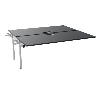 BENCH SUIVANT CONECT L180XP165CM-2 PLAT EP25MM NS TRAPPES -PIET INTERM. CARRE   R9 SA
