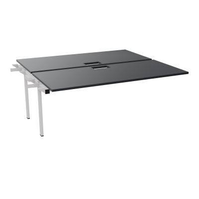 BENCH SUIVANT CONECT L180XP165CM-2 PLAT EP25MM NS TRAPPES -PIET INTERM. CARRE   R9 SD