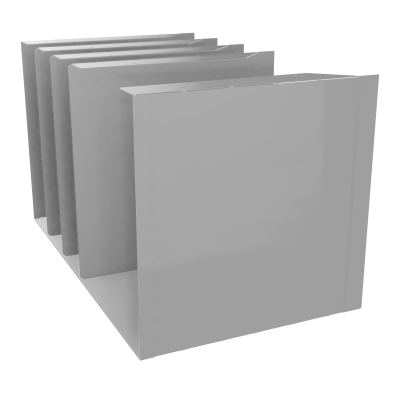 JAMES BLOC METAL 4 NICHES PLIE (DIM.BLOC MONTE L570,5 X H335 X P337 MM) SA