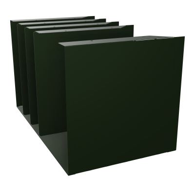 JAMES BLOC METAL 4 NICHES PLIE (DIM.BLOC MONTE L570,5 X H335 X P337 MM) ST