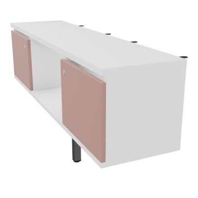 JAMES MEUBLE 2PTE&NICHE L142P36 H73,5CM P.METAL PR BENCH ARIAL P1420 PIED CARRE    MG R8
