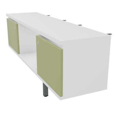 JAMES MEUBLE 2PTES&NICHE L142 P36 H73,5CM P.META.PR BENCH CONECT/4M P.RCT.P1420    MG R7