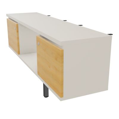 JAMES MEUBLE 2PTES&NICHE L142 P36 H73,5CM P.META.PR BENCH CONECT/4M P.RCT.P1420    N5 R5