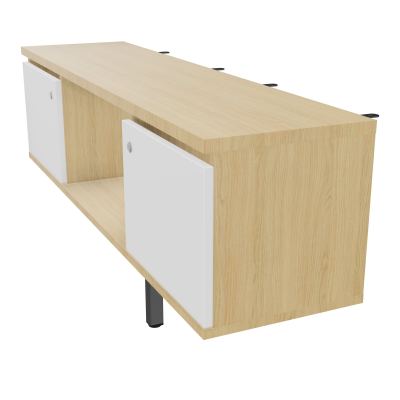 JAMES MEUBLE 2PTES&NICHE L142 P36 H73,5CM P.META.PR BENCH CONECT/4M P.RCT.P1420    R1 MG