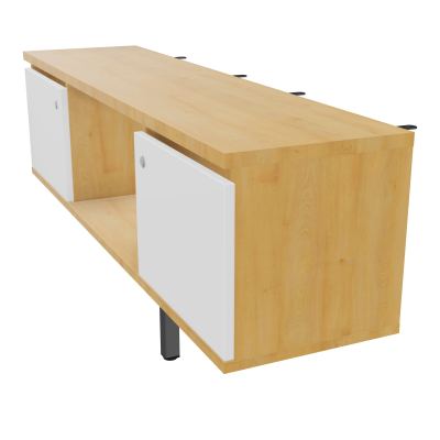 JAMES MEUBLE 2PTES&NICHE L142 P36 H73,5CM P.META.PR BENCH CONECT/4M P.RCT.P1420    R5 MG
