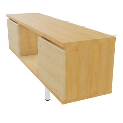 JAMES MEUBLE 2PTES&NICHE L142 P36 H73,5CM P.META.PR BENCH CONECT/4M P.RCT.P1420    R5 R1