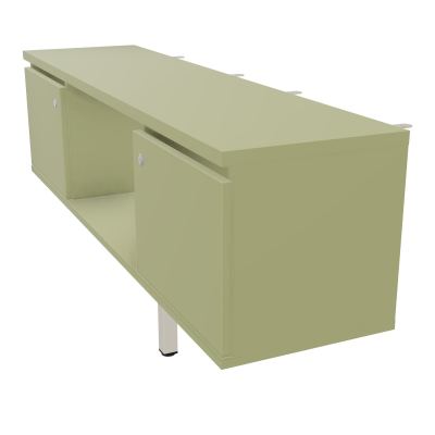 JAMES MEUBLE 2PTES&NICHE L142 P36 H73,5CM P.META.PR BENCH CONECT/4M P.RCT.P1420    R7 R7