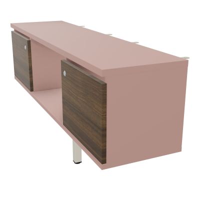JAMES MEUBLE 2PTES&NICHE L142 P36 H73,5CM P.META.PR BENCH CONECT/4M P.RCT.P1420    R8 N6