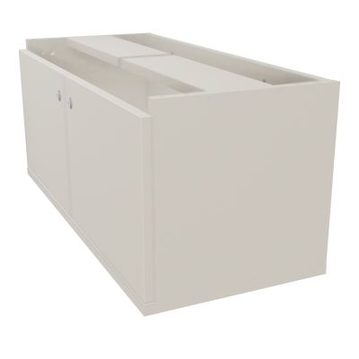JAMES BLOC MELA AVEC 2 PORTES MELA L82,5 H38 P41 CM