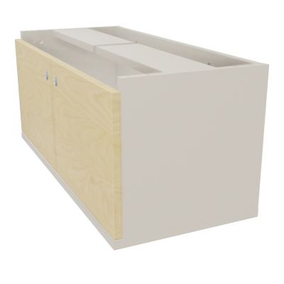 JAMES BLOC MELA AVEC 2 PORTES MELA L82,5 H38 P41 CM