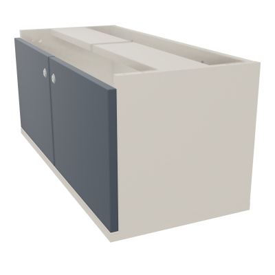 JAMES BLOC MELA AVEC 2 PORTES MELA L82,5 H35,5 P36 CM   N5 R6