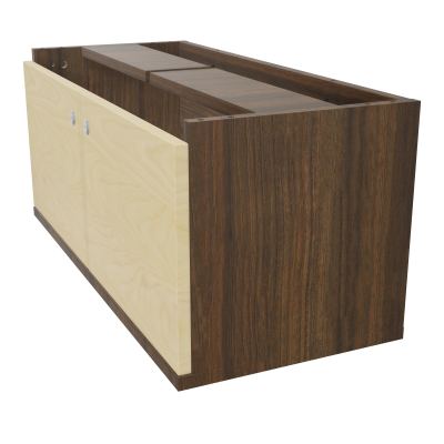 JAMES BLOC MELA AVEC 2 PORTES MELA L82,5 H38 P41 CM