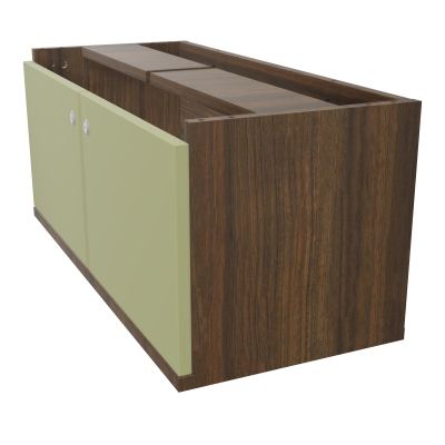 JAMES BLOC MELA AVEC 2 PORTES MELA L82,5 H35,5 P36 CM   N6 R7