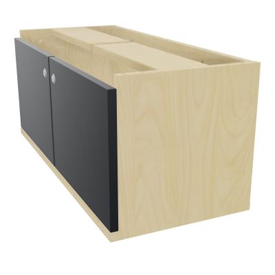 JAMES BLOC MELA AVEC 2 PORTES MELA L82,5 H35,5 P36 CM   N8 R9