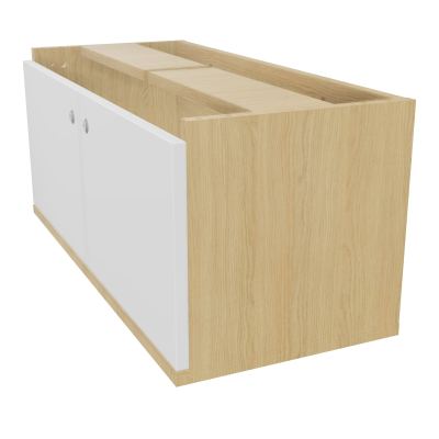 JAMES BLOC MELA AVEC 2 PORTES MELA L82,5 H35,5 P36 CM   R1 MG