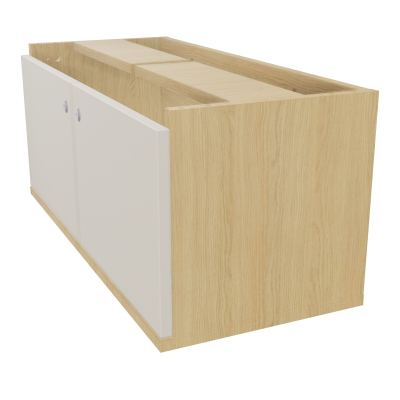 JAMES BLOC MELA AVEC 2 PORTES MELA L82,5 H35,5 P36 CM   R1 N5