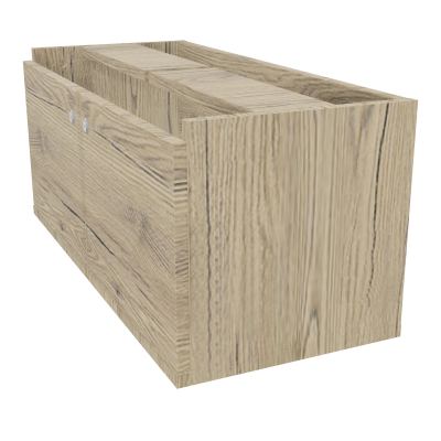 JAMES BLOC MELA AVEC 2 PORTES MELA L82,5 H38 P41 CM R3 R3