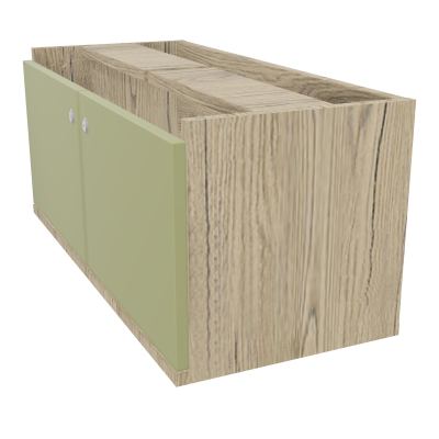 JAMES BLOC MELA AVEC 2 PORTES MELA L82,5 H35,5 P36 CM   R3 R7