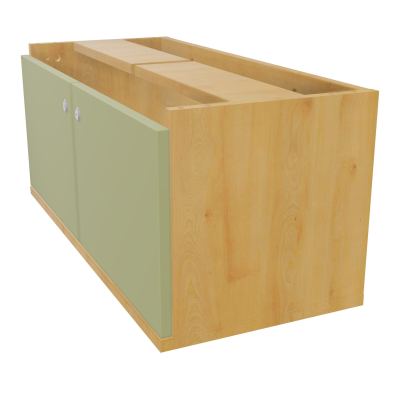 JAMES BLOC MELA AVEC 2 PORTES MELA L82,5 H35,5 P36 CM   R5 R7