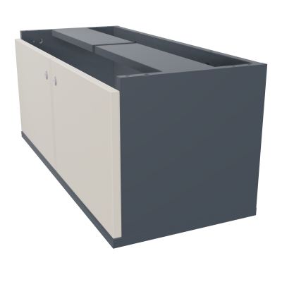 JAMES BLOC MELA AVEC 2 PORTES MELA L82,5 H35,5 P36 CM   R6 N5