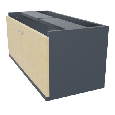 JAMES BLOC MELA AVEC 2 PORTES MELA L82,5 H35,5 P36 CM   R6 N8