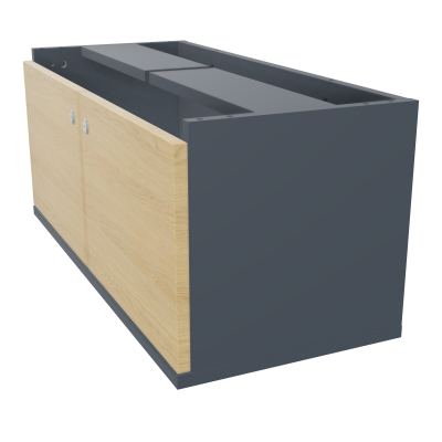 JAMES BLOC MELA AVEC 2 PORTES MELA L82,5 H35,5 P36 CM   R6 R1