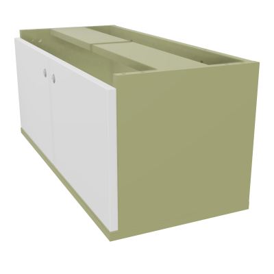 JAMES BLOC MELA AVEC 2 PORTES MELA L82,5 H35,5 P36 CM   R7 MG