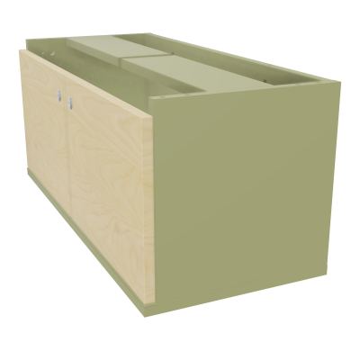 JAMES BLOC MELA AVEC 2 PORTES MELA L82,5 H35,5 P36 CM   R7 N8