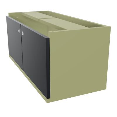 JAMES BLOC MELA AVEC 2 PORTES MELA L82,5 H35,5 P36 CM   R7 R9