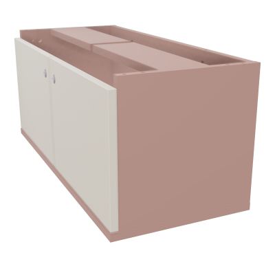 JAMES BLOC MELA AVEC 2 PORTES MELA L82,5 H35,5 P36 CM   R8 N5